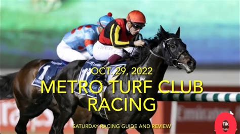 metro turf live racing today youtube